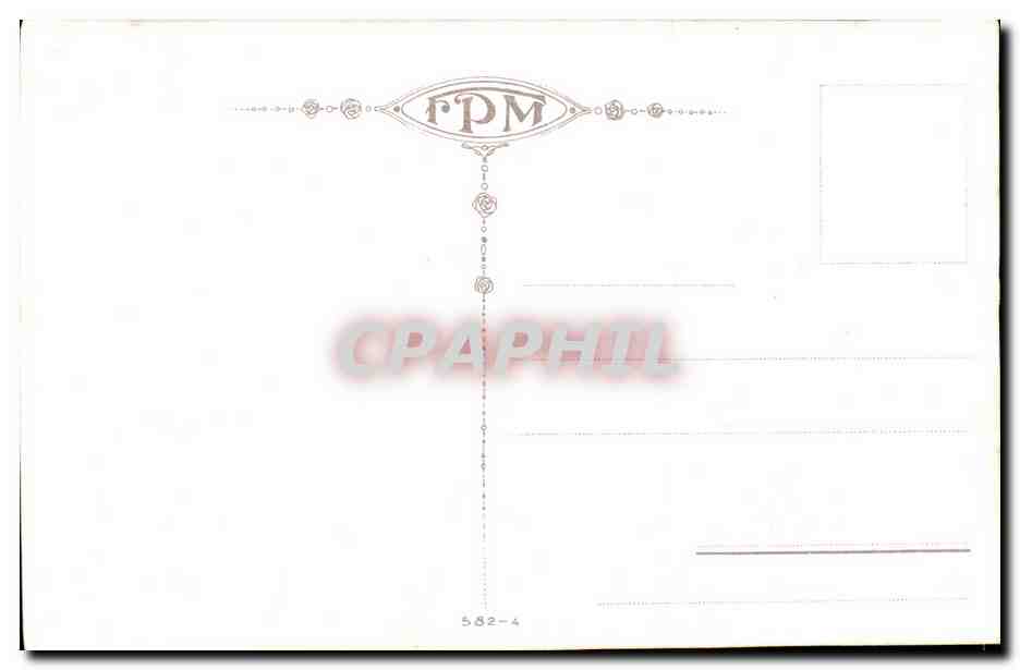 Fantaisie CPA Paysage Peinture — Verso