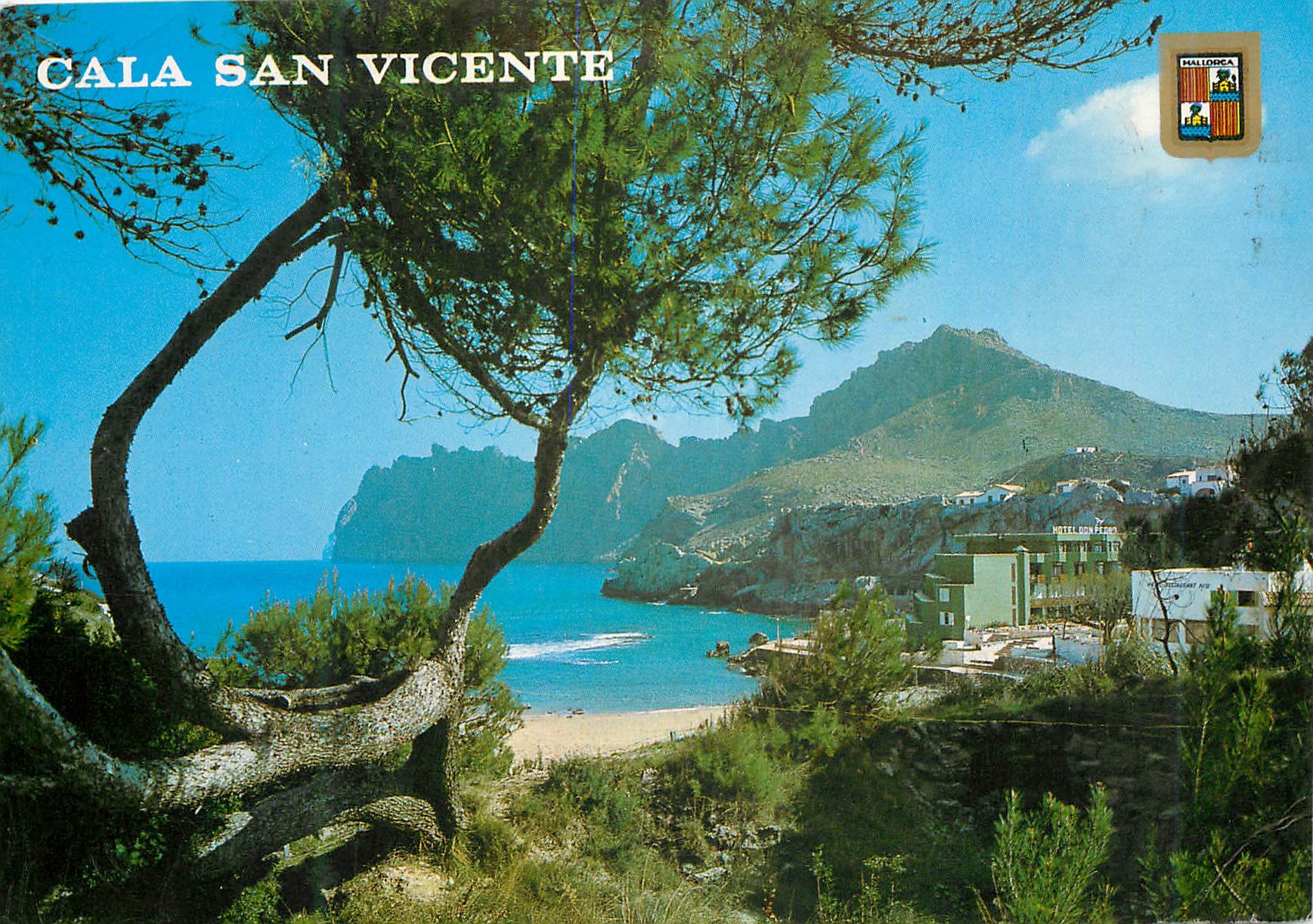 CPM Mallorca Cala San vincente vue partielle
