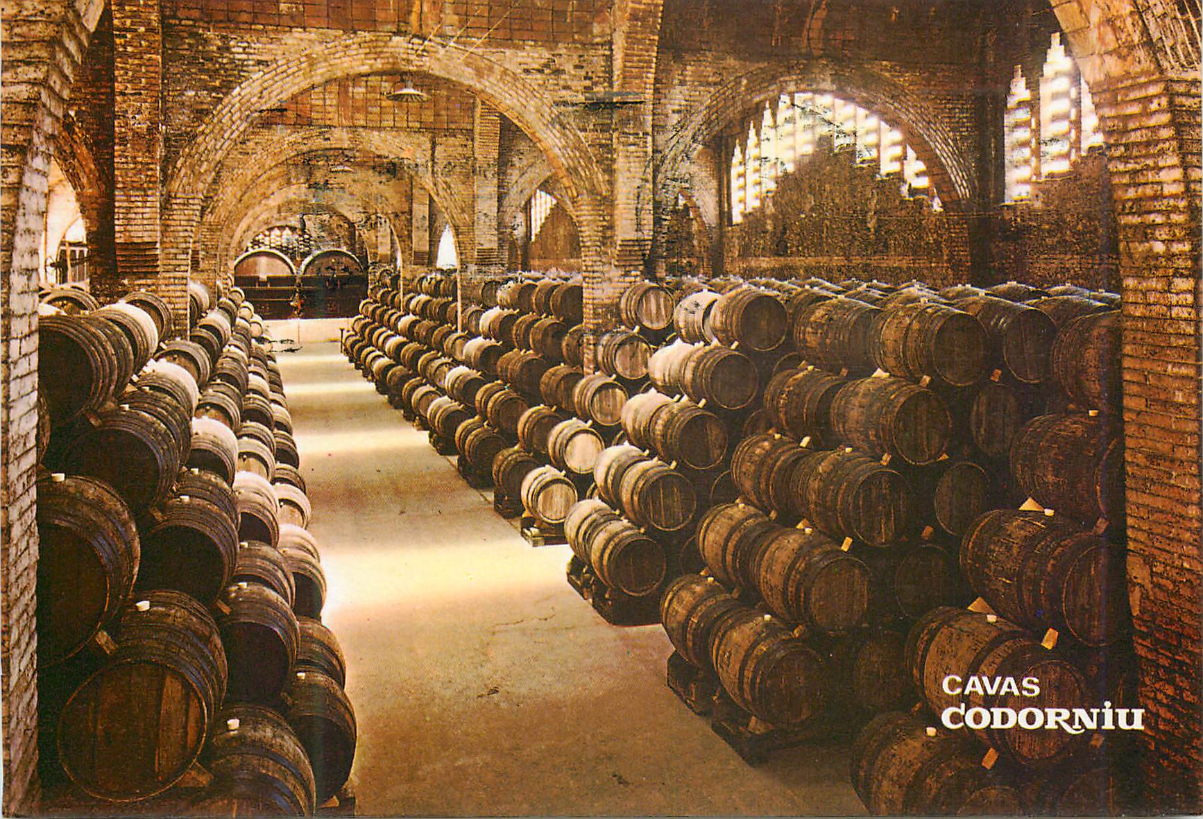 CPM Cavas codorniu un cellier monument National Classe