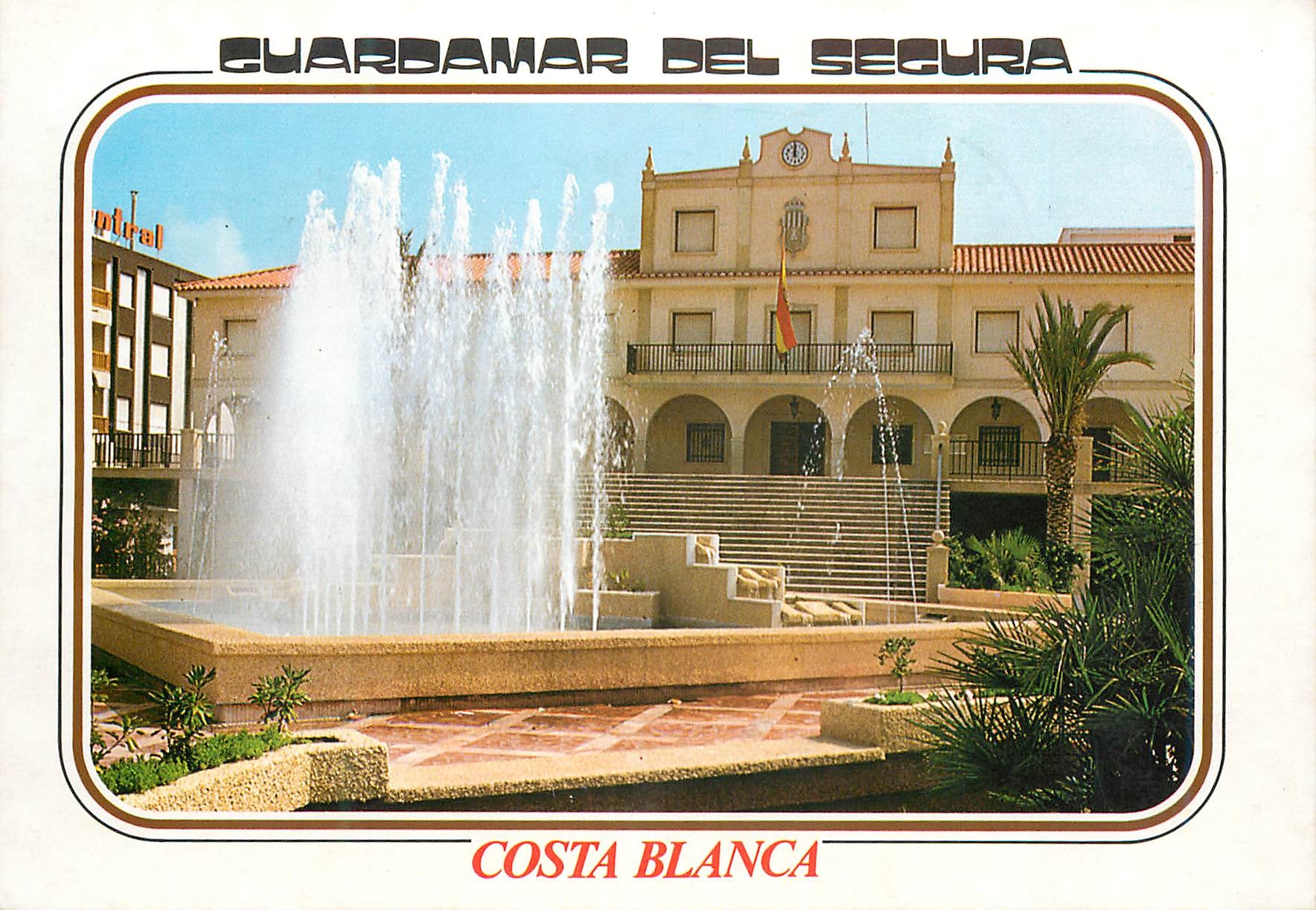 CPM Costa Blanca Guardamar del Segura (Alicante Hotel de Ville Place du Castillo