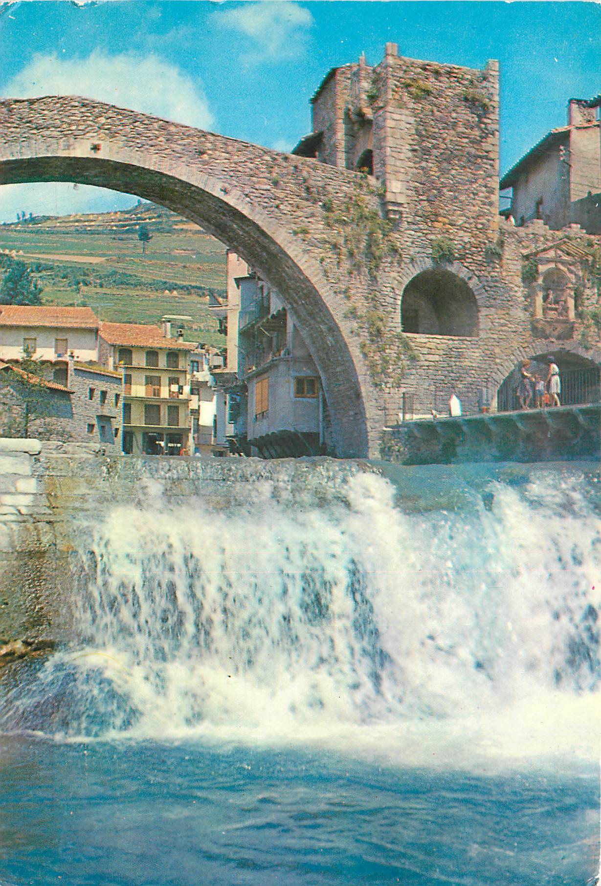 CPM Camprodon (Gerona)1003 Pont Romain sur le Ter romane Bridge