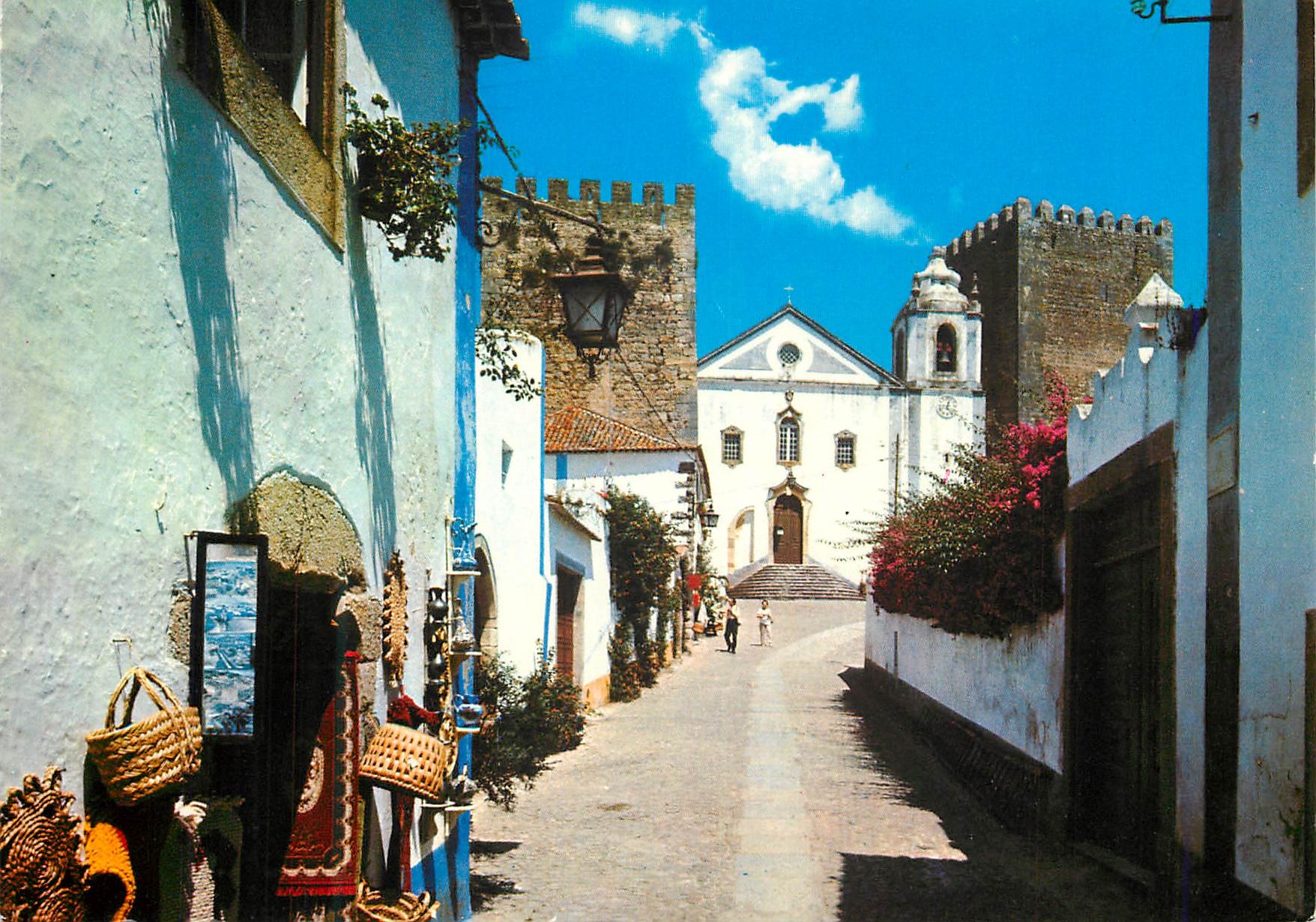 CPM obidos (Estremadura) tue typique de la ville