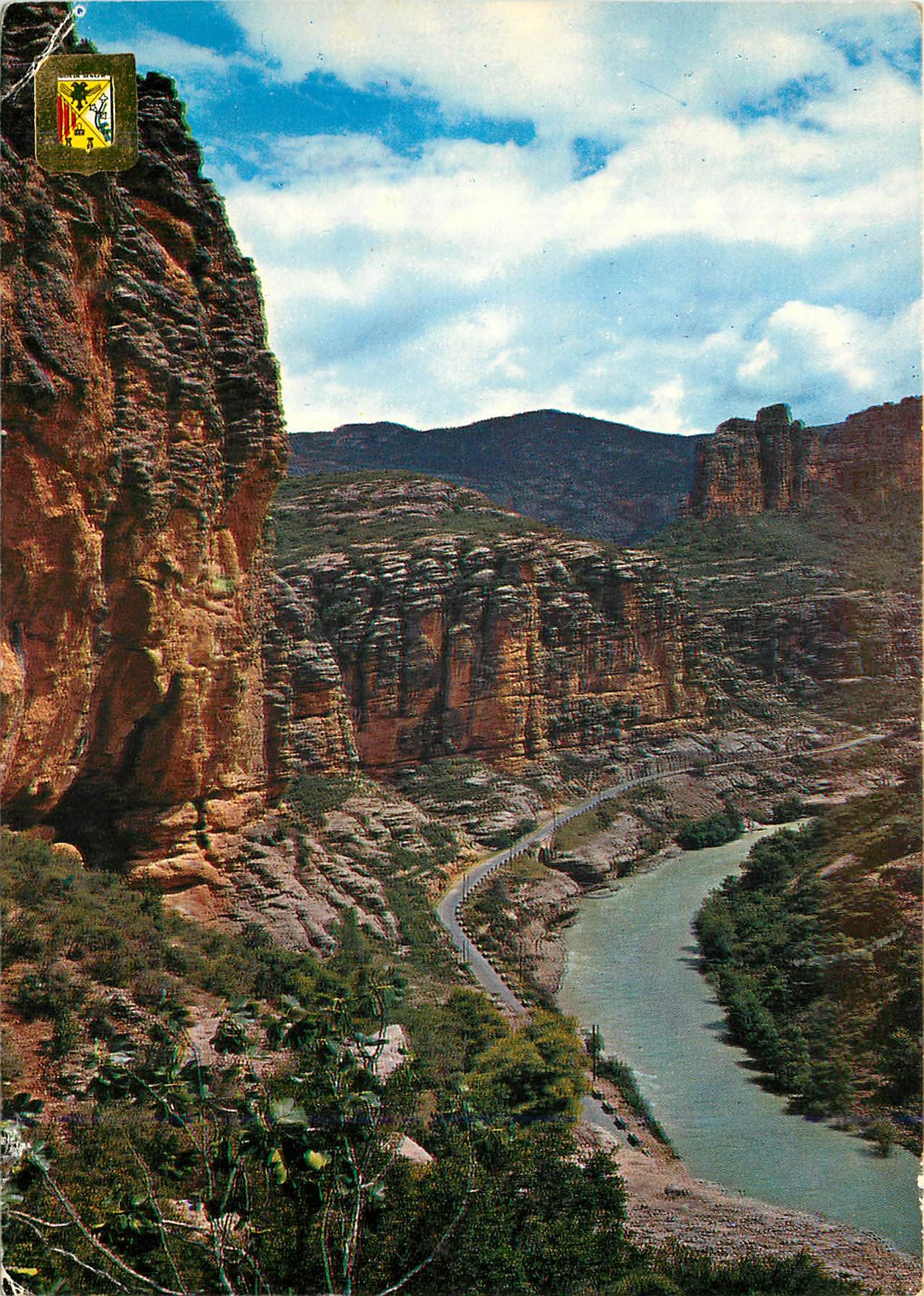 CPM Pirineu catala (Lleida) fleuve noguera pallaresa dans le pas de callegats