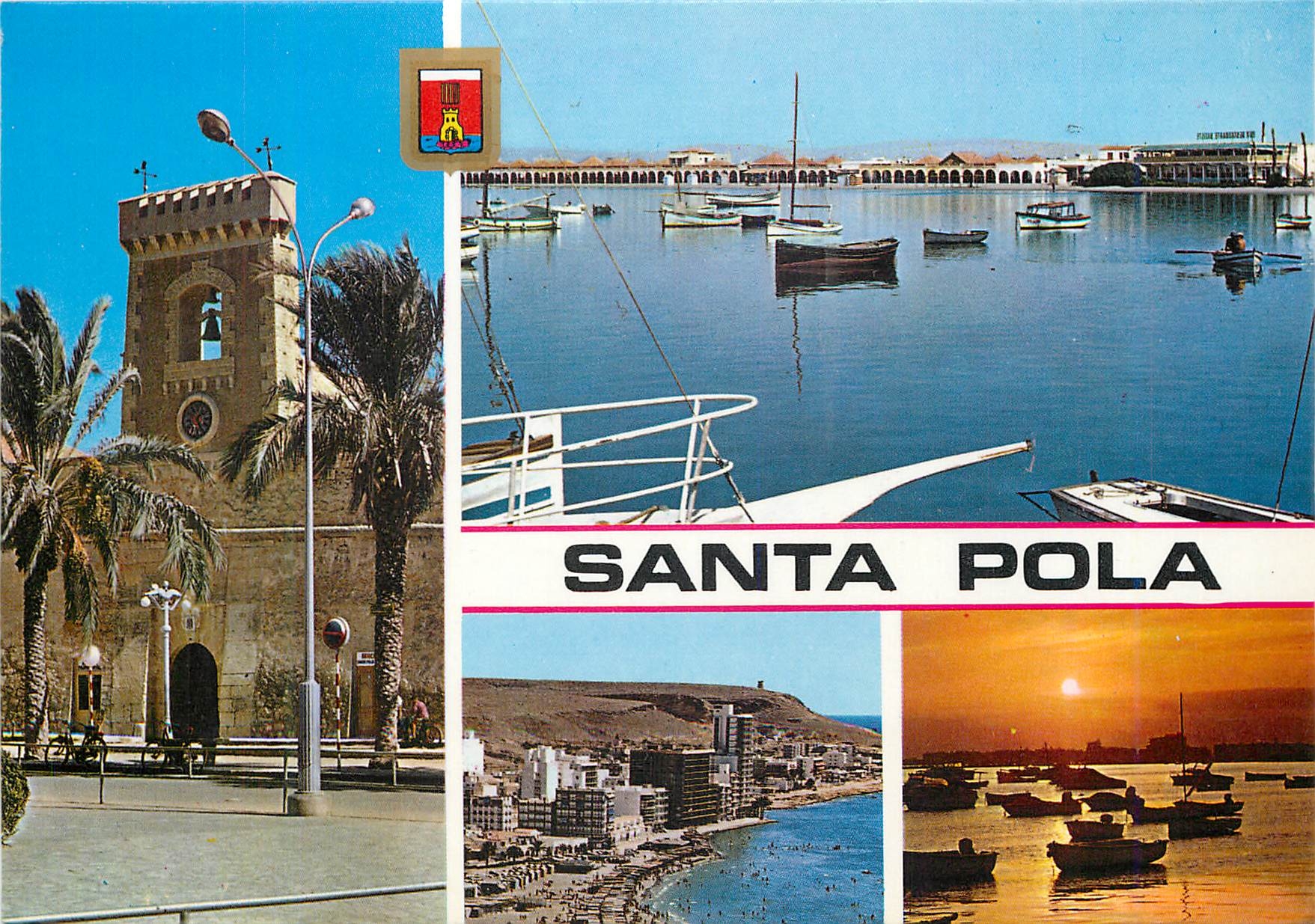 CPM Santa pola (alicante) castillo chalets de poriente