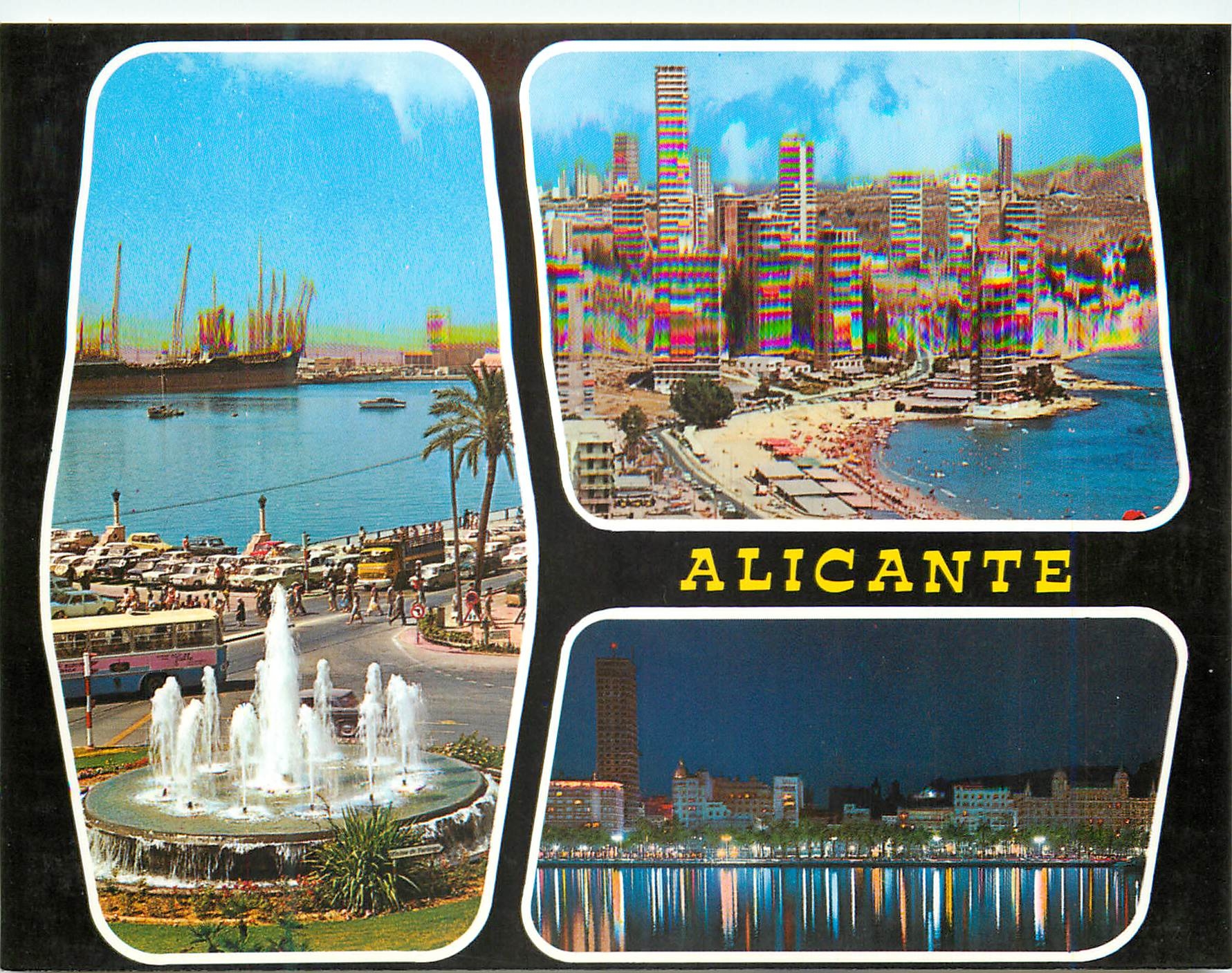 CPM Alicante busot bellezas de la ciudad beauties of the city