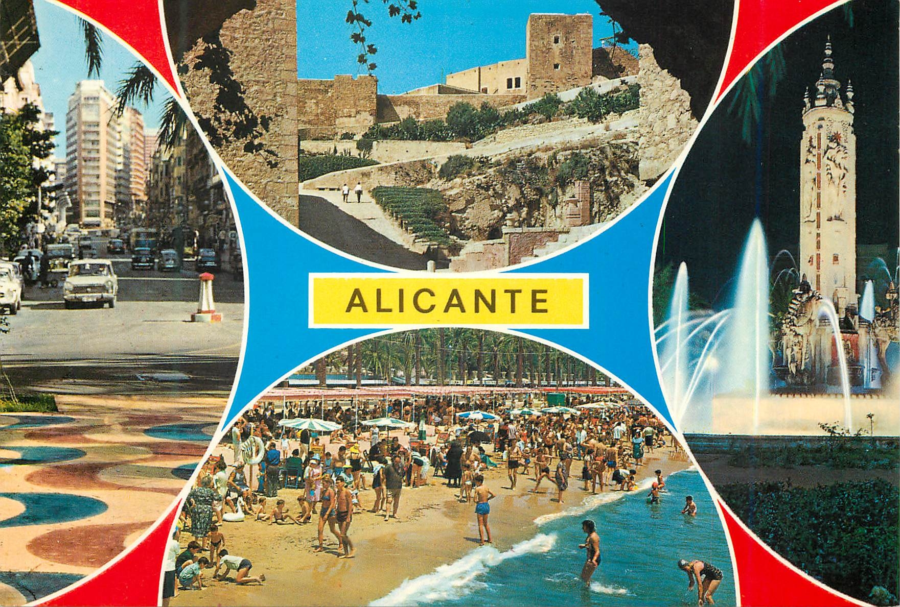 CPM Alicante busot bellezas de la ciudad beautes de la ville