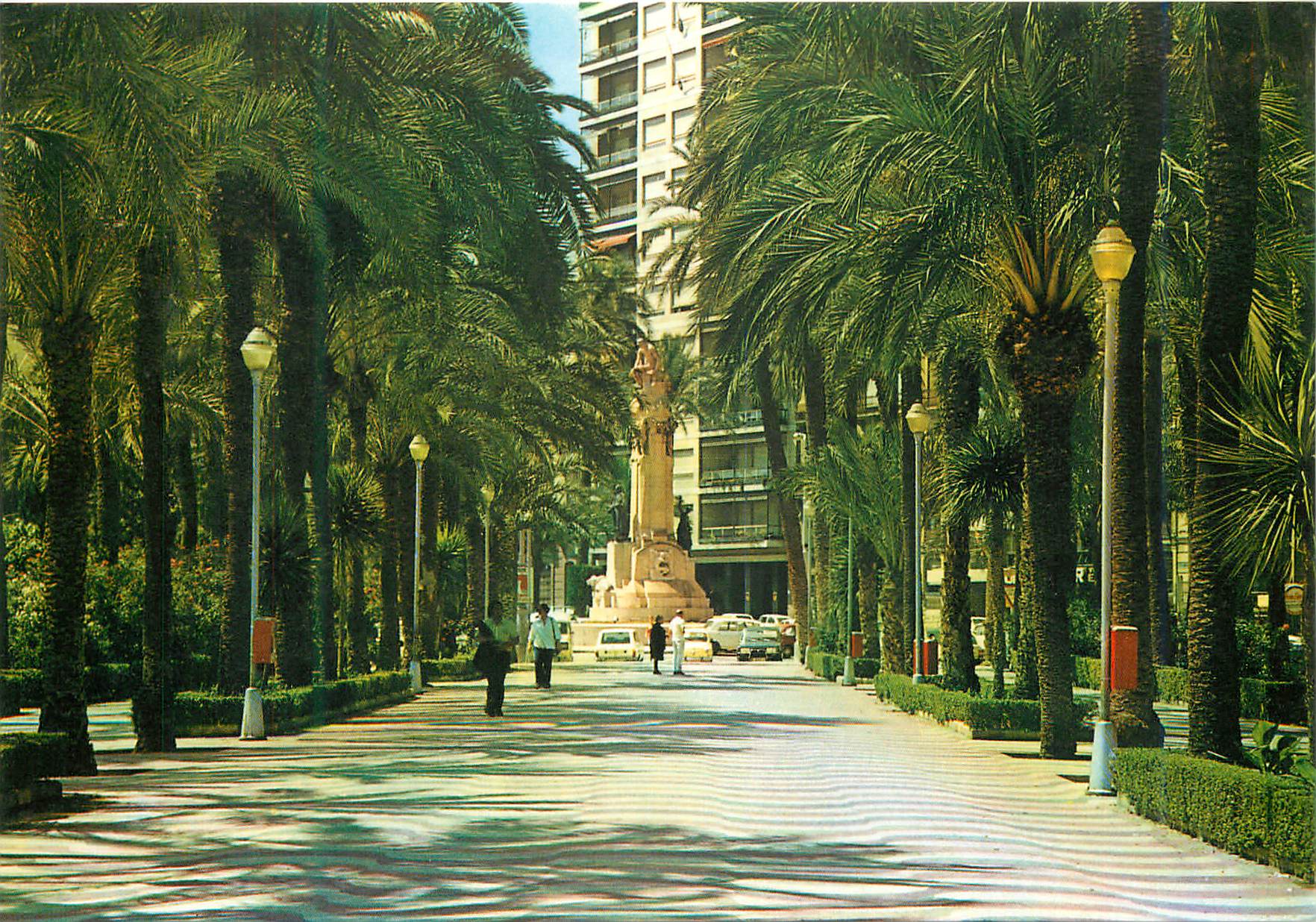 CPM Alicante  esplanade d'espagne place de canalejas