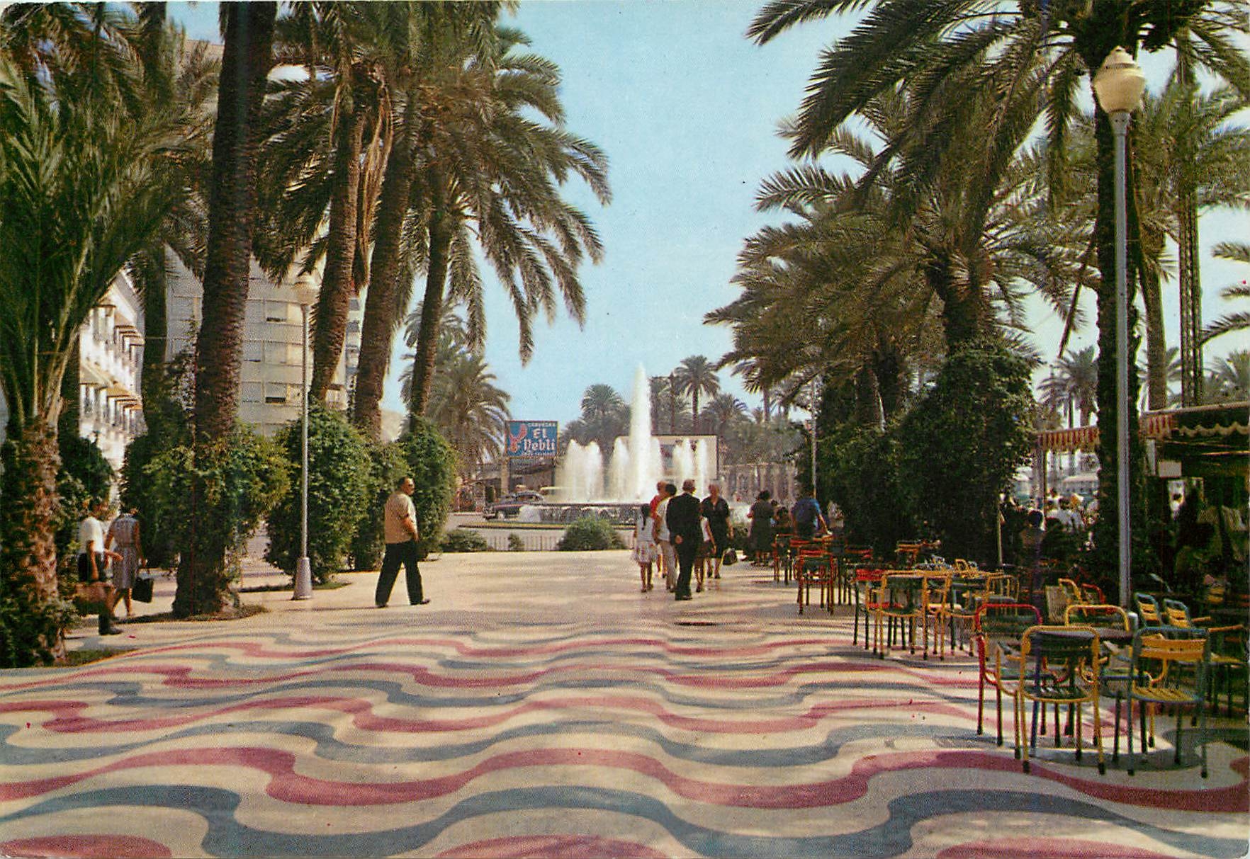 CPM Alicante  esplanade d'espagne