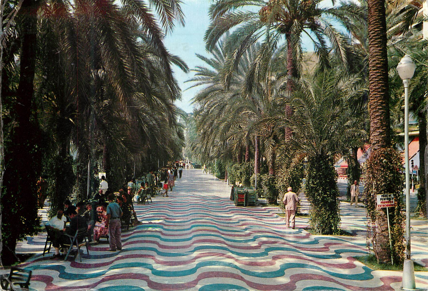 CPM Alicante  esplanade d'espagne