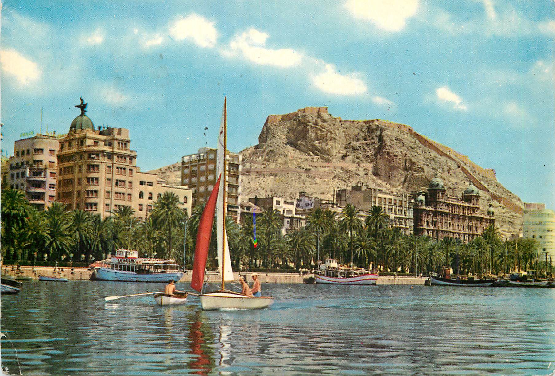 CPM Alicante  port esplanade d'espagne