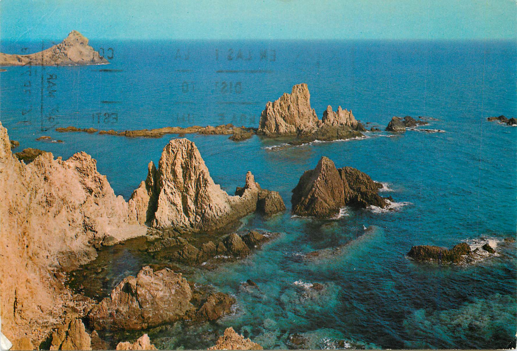 CPM Almeria cabo de gata recifs des sirenes