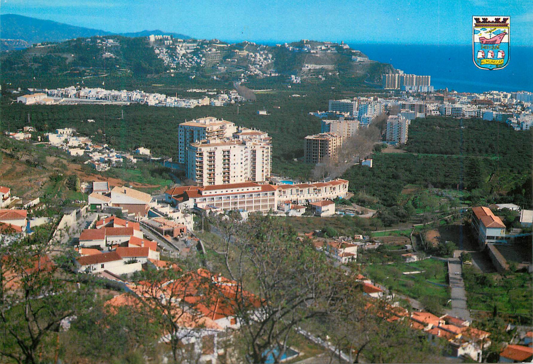 CPM Almunecar vue general ciudad-c banana-el capricho