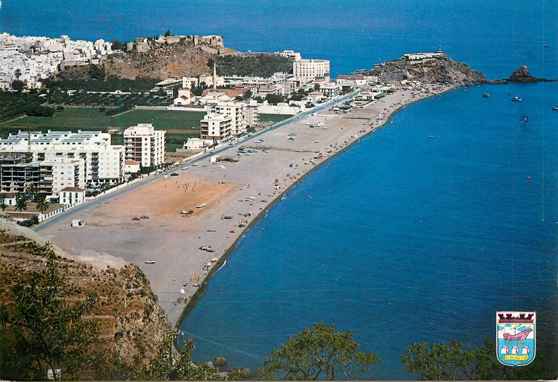 CPMAlmunecar (costasta del sel) plage de san cristobal 