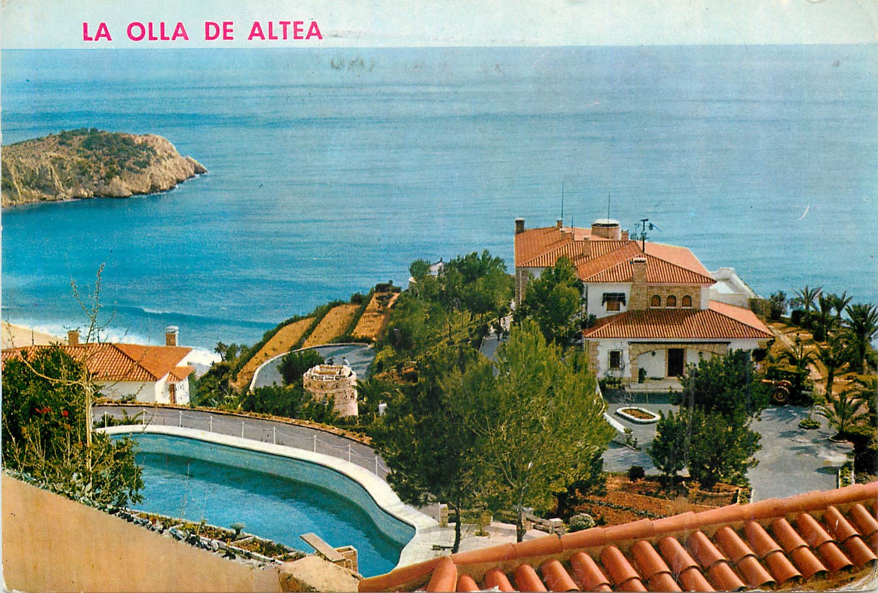 CPM Altea (alicante veu pittoresque chalet