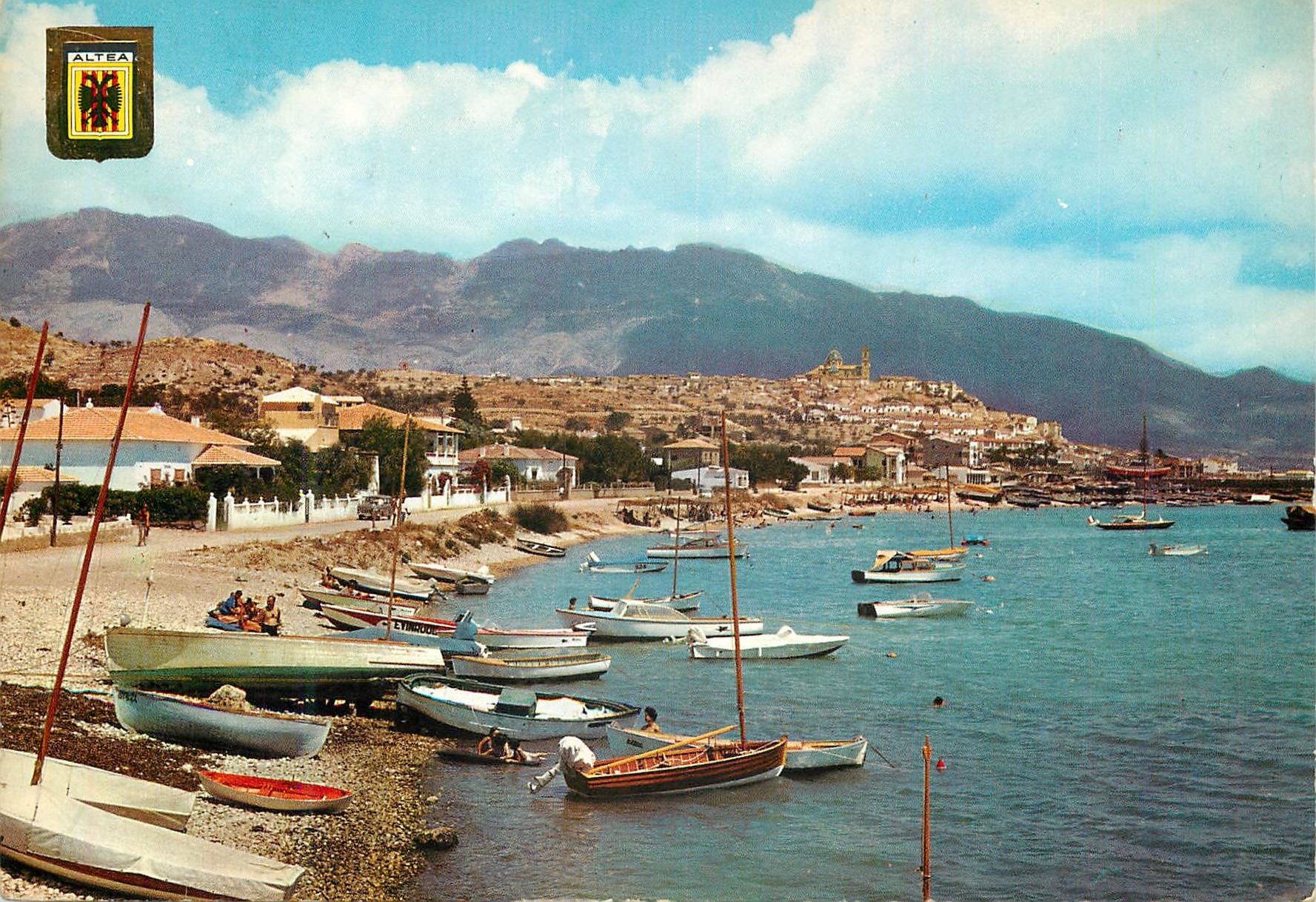 CPM Altea (alicante plage vue generale