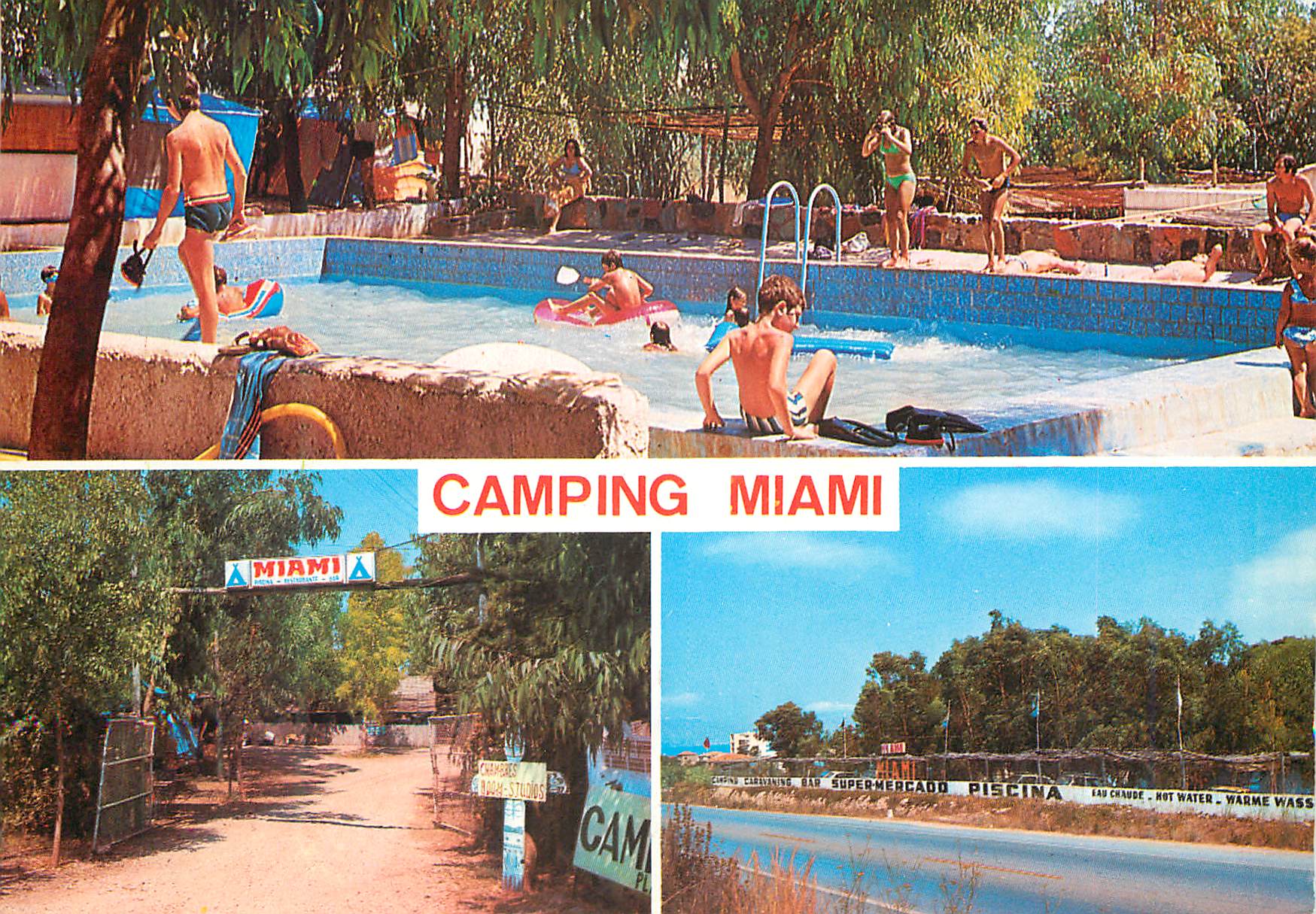 CPM Altea (alicante espana Camping Miami