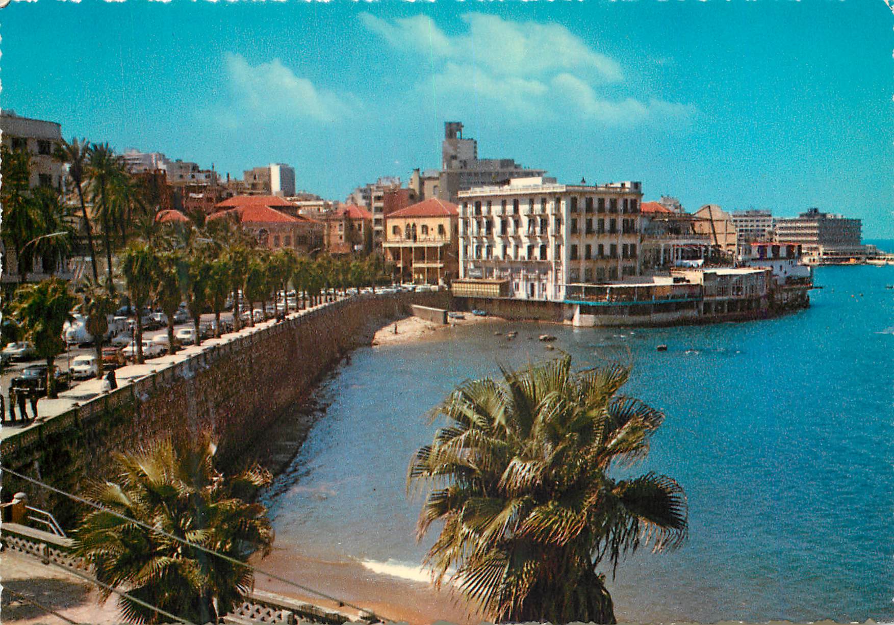 CPM Beyrouth avenue des francais