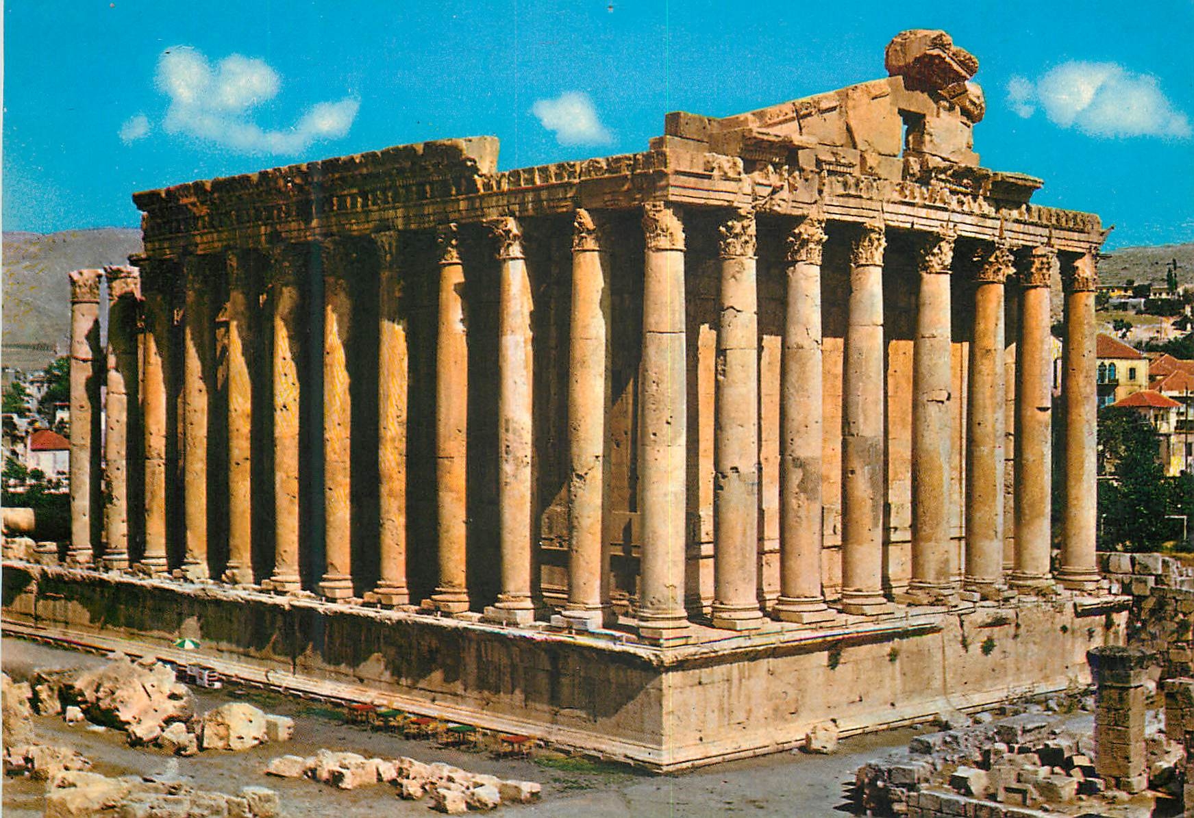 CPM Lebanon Baalbeck the temple of bacchus