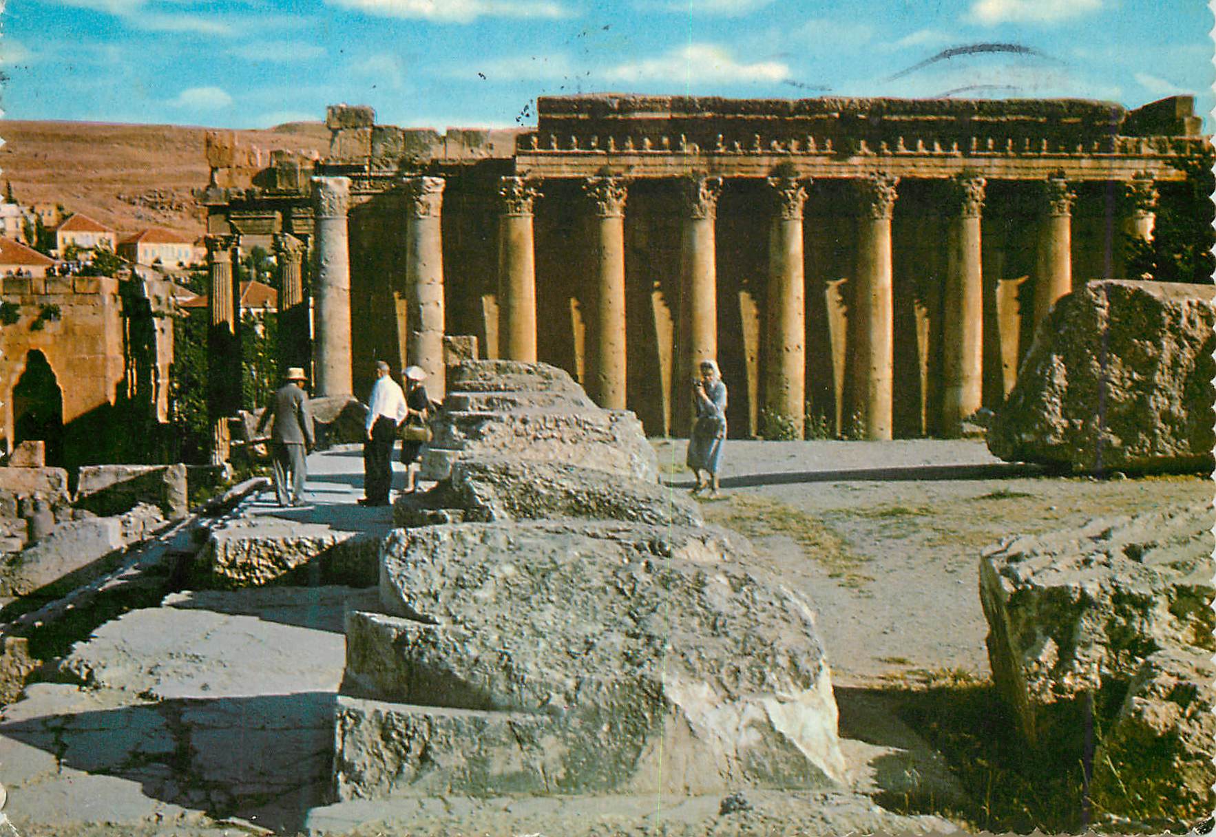 CPM Lebanon Baalbeck le temple de Bacches