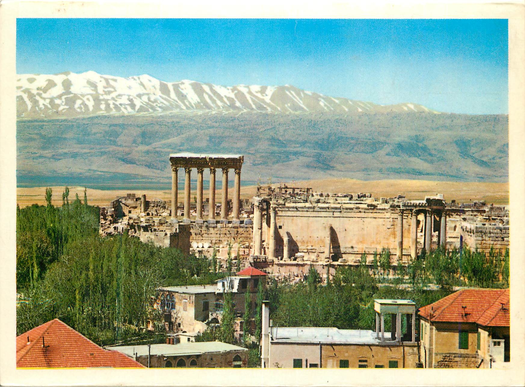 CPM Lebanon Baalbeck vue generale
