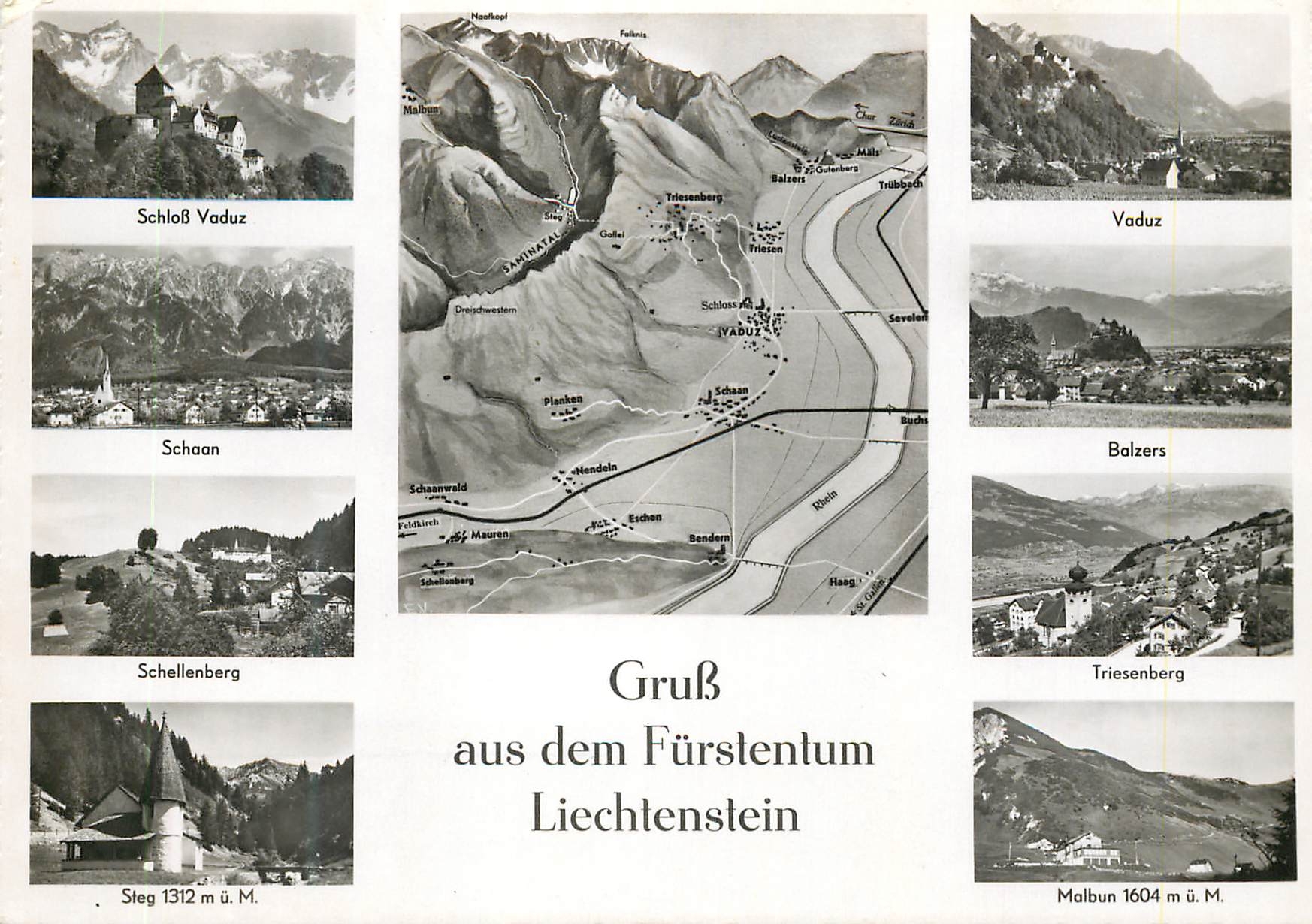 CPM Gruss aus dem furstentum liechtenstein