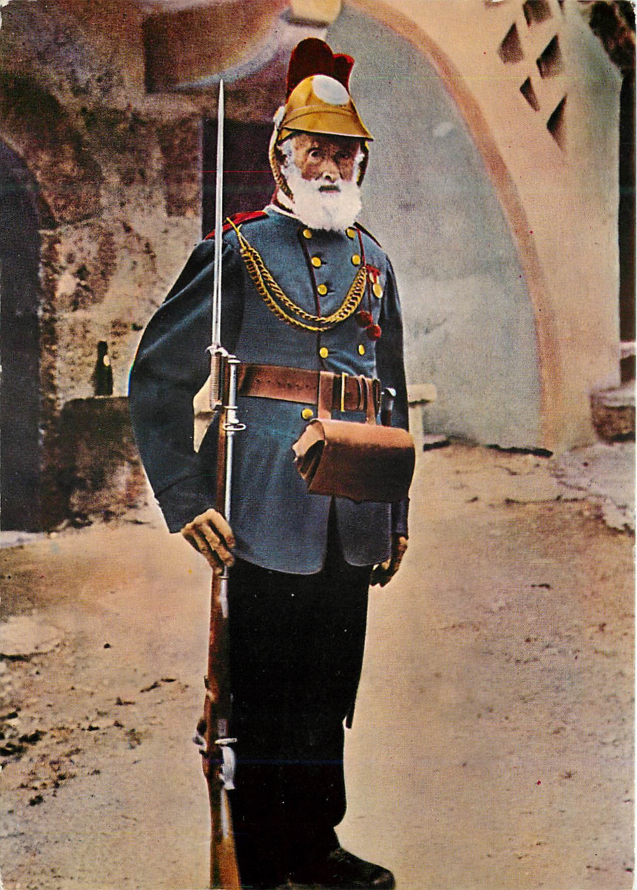 CPM Last soldier of Lliechtenstein died 1939 aged 95 years