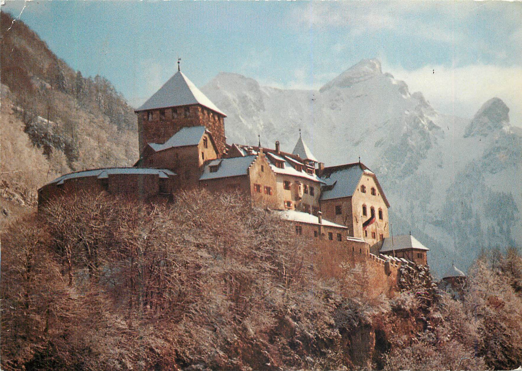 CPM Furstentum liechtenstein principality schloss aduz mit rappenstein