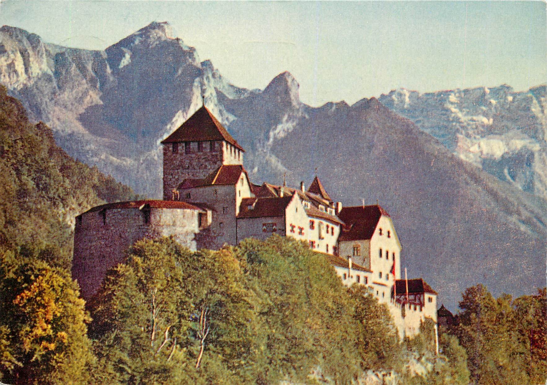 CPM schloss vaduz resident des regierenden furren von liechtenstein