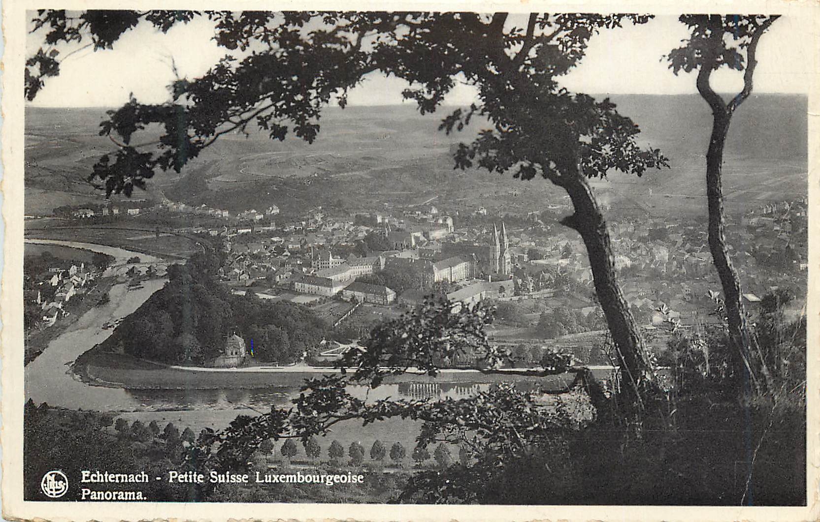 CPM Echtemach petite suisse luxembourgeoise panorama