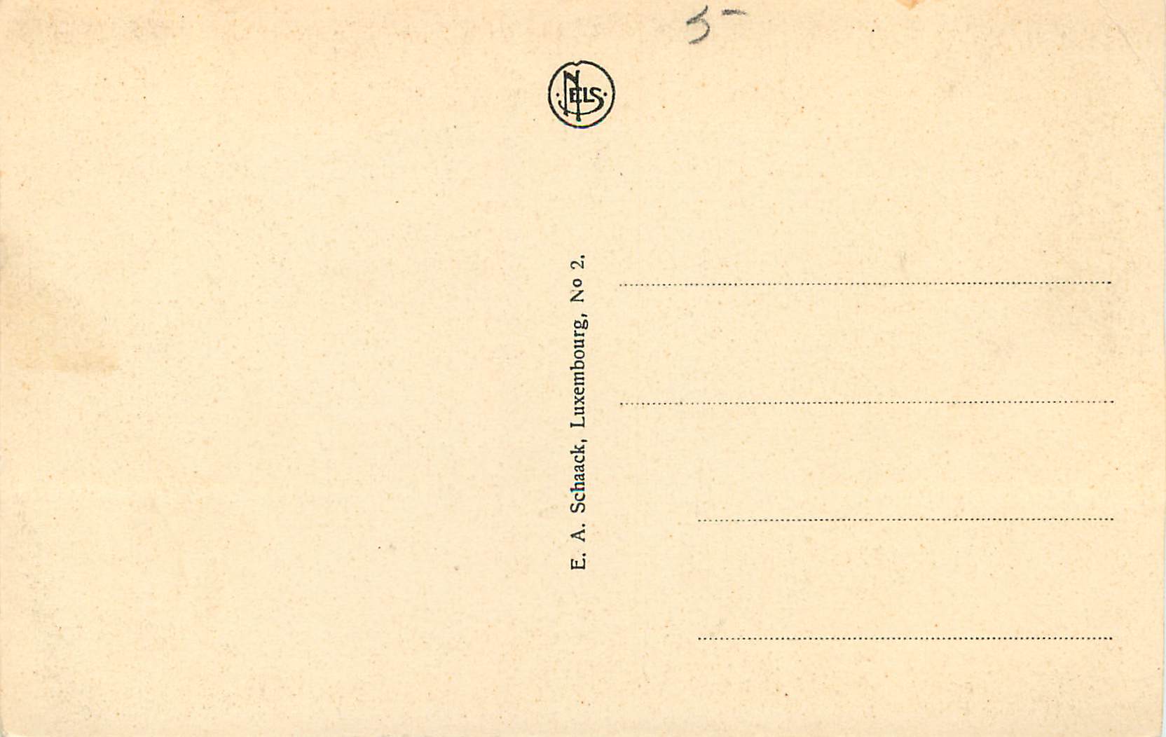 CPM Echternach petite suisse luxebourgeoise pavillon de troosknepchen — Verso
