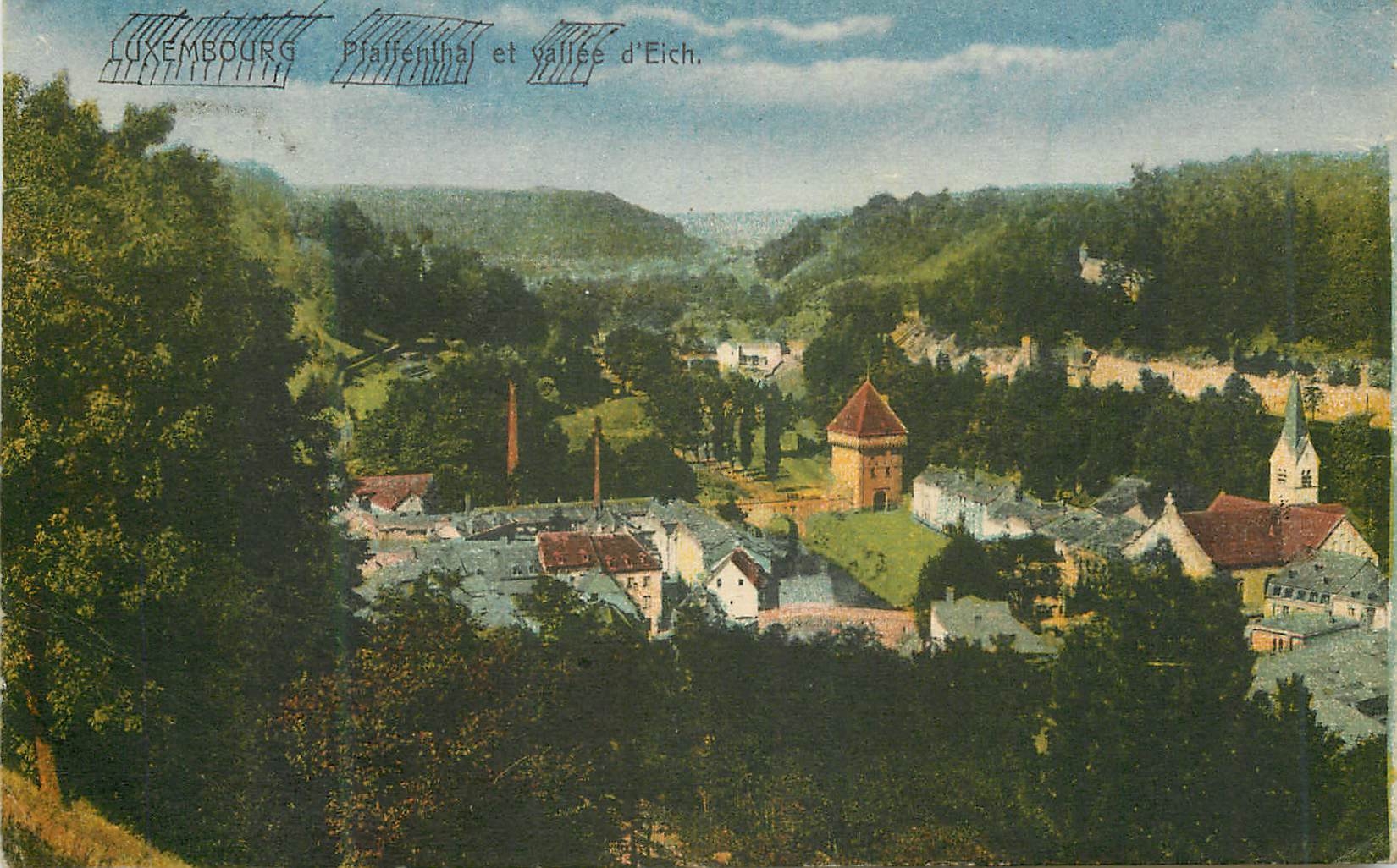 CPA Luxembourgplaffentha et valee d'eich 