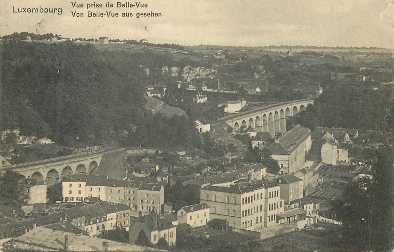 CPA Luxembourg vue prise de belle vue