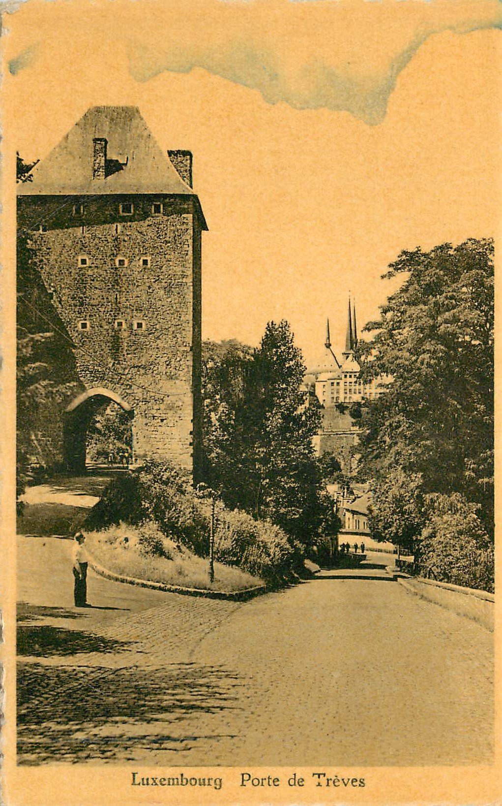 CPA Luxembourg porte de treves