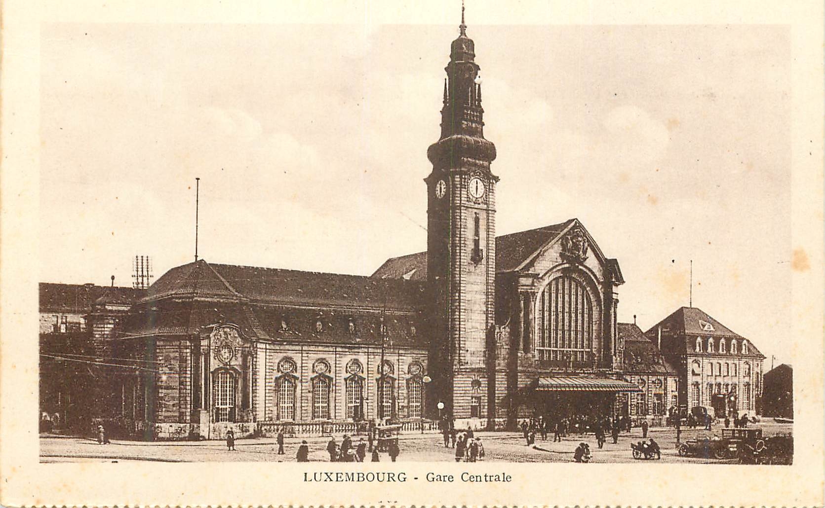 CPA Luxembourg gare centrale