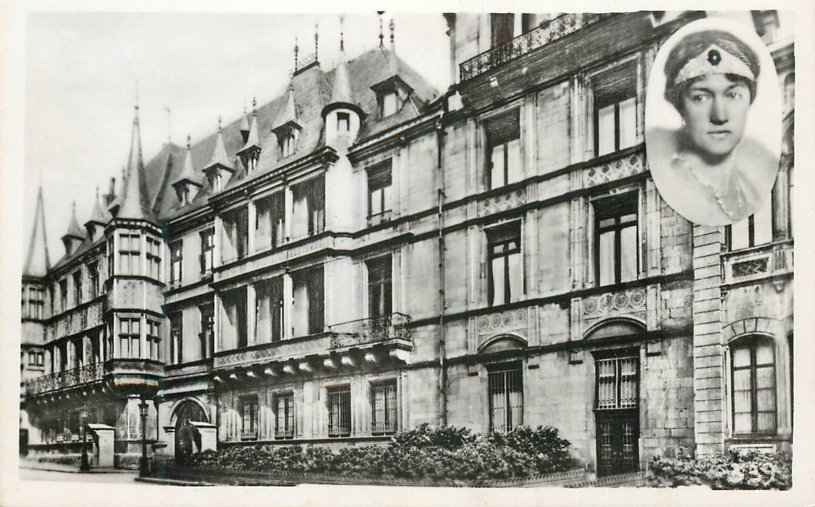 CPA Luxembourg le palais grand ducal