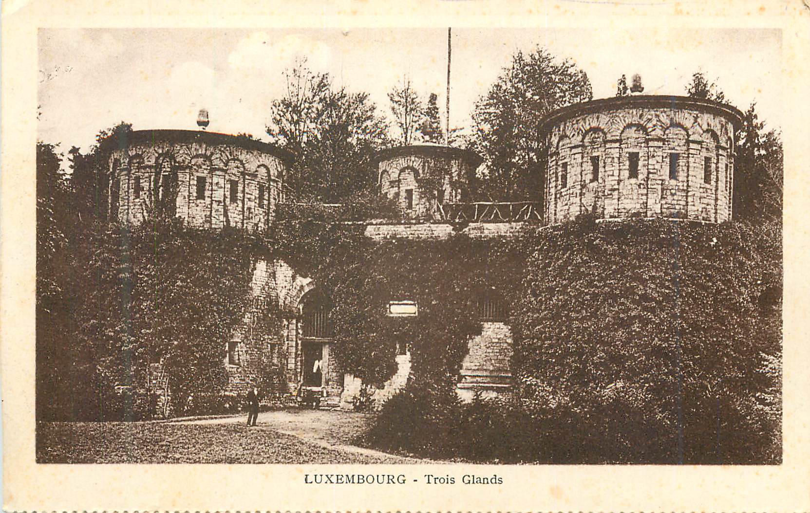 CPA Luxembourg Trois Glands