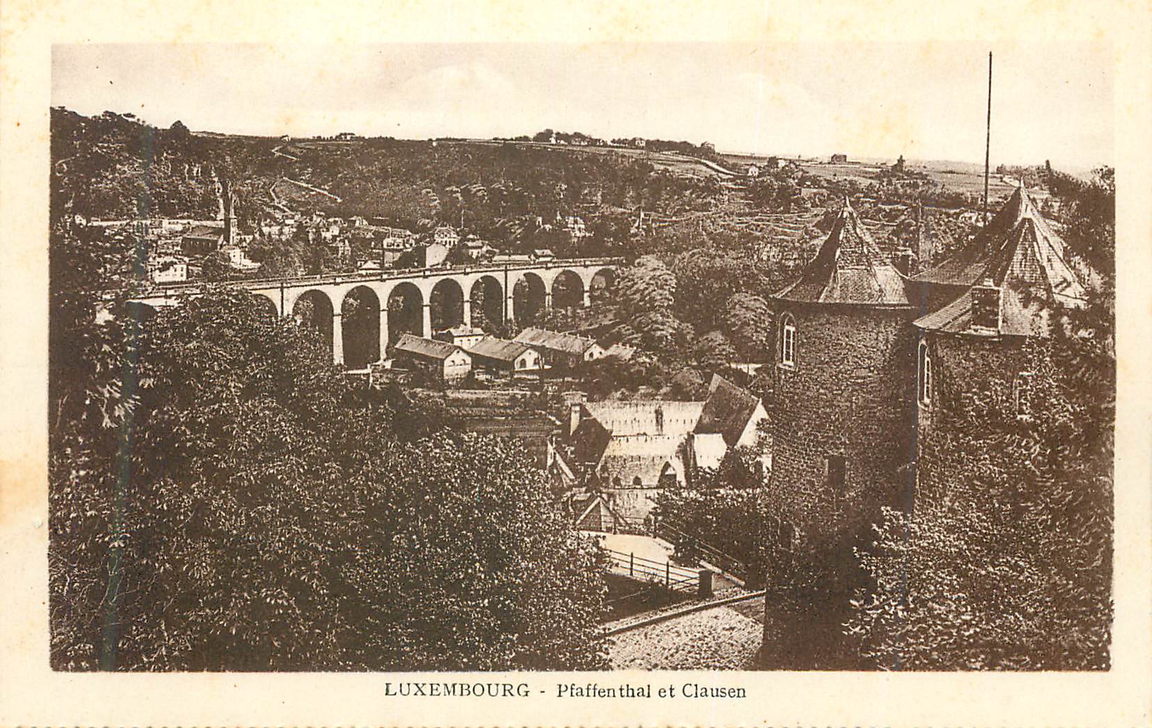 CPA Luxembourg Plaffenthal et Clausen