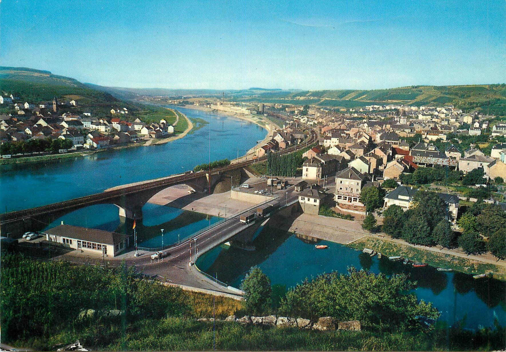 CPM Wasserbillig La Moselle et Oberbillig