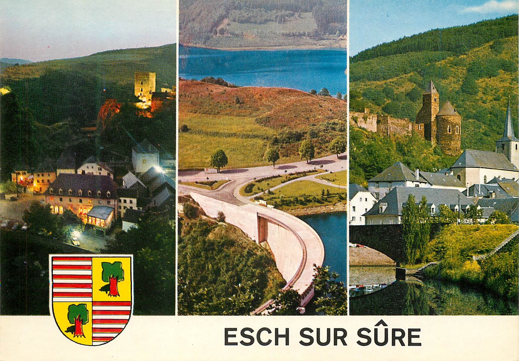 CPM Esch-Sur-Sure Grand Duche de Luxembourg