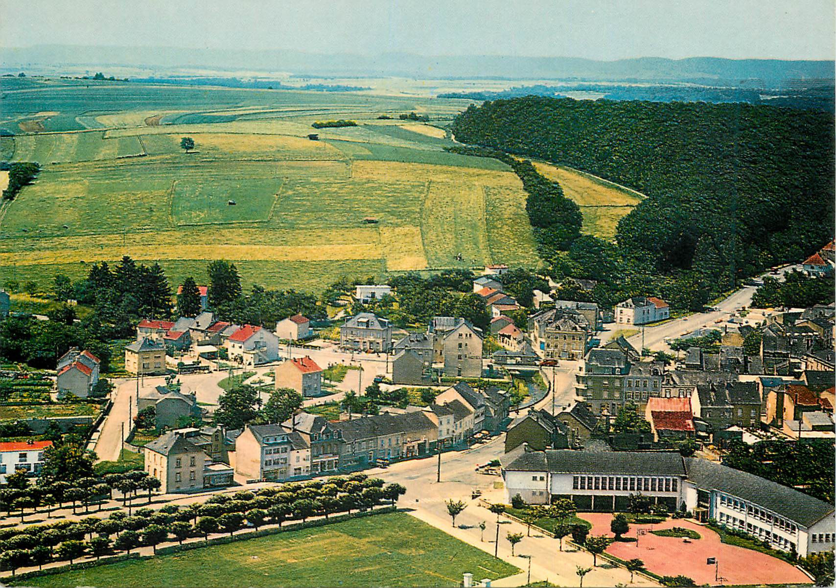 CPM Mandorf Vue Aerienne