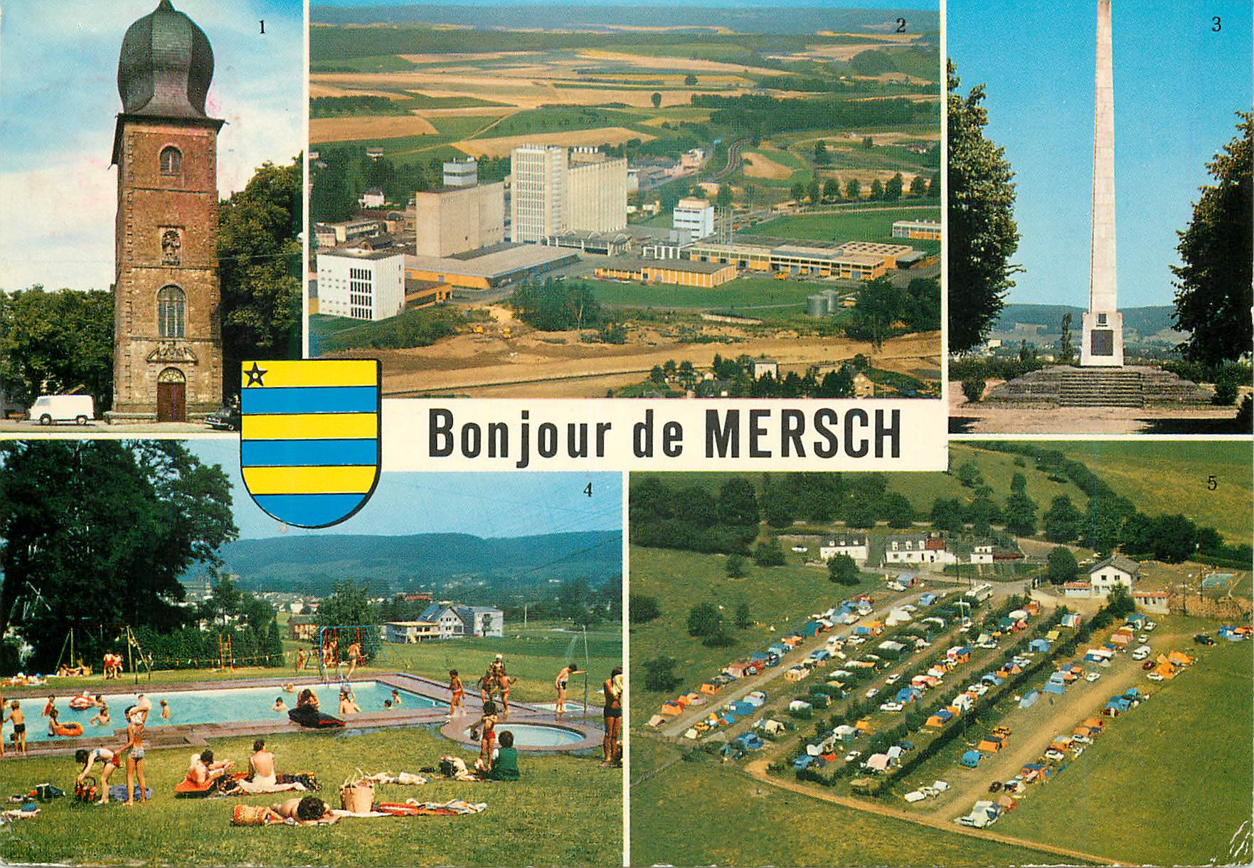 CPM Luxembourg Mersch Grand Duche de Luxembourg Campin