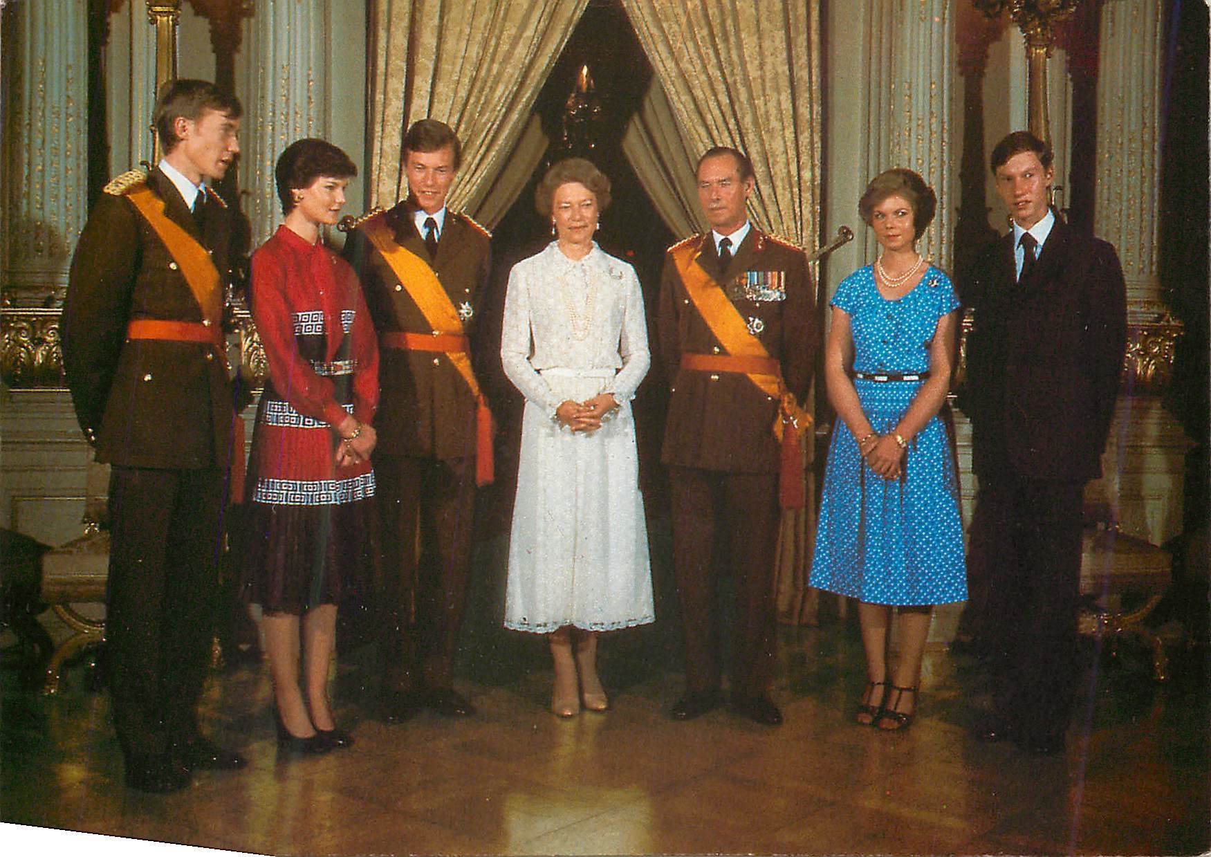 CPM Luxembourg La Famille Grand-Ducale