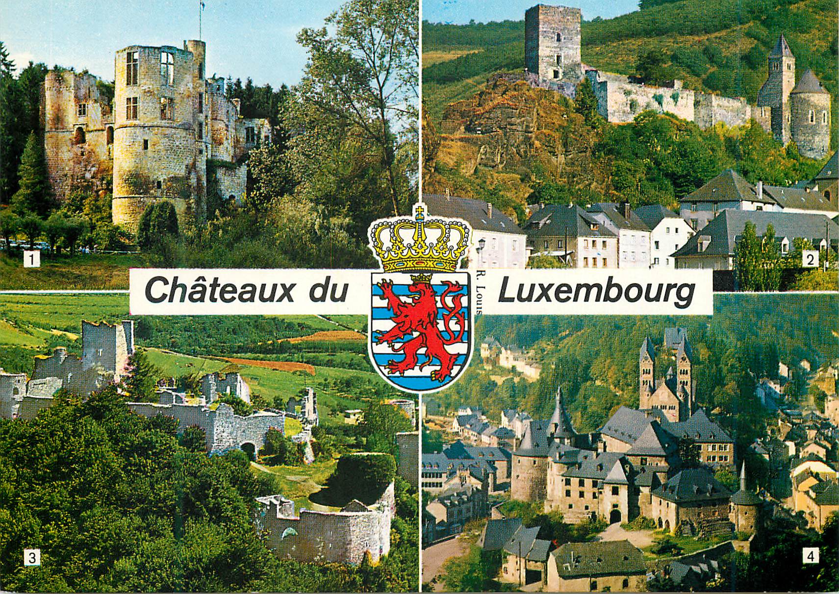 CPM Luxembourg Chateau de Beaufort