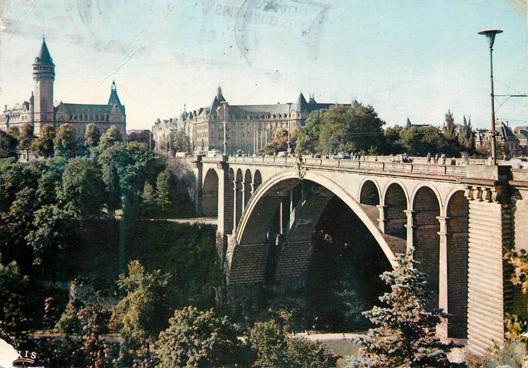 Brücke Adolphe — Luxemburg — Mexichrome