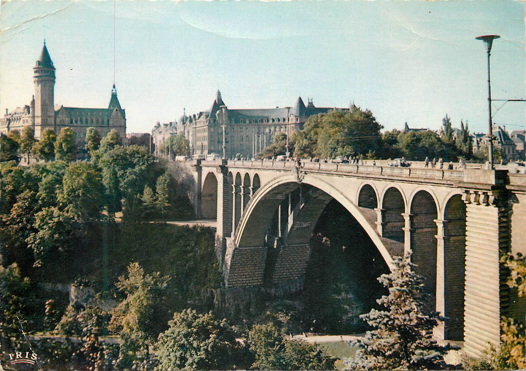 CPM Luxembourg Pont Adolphe