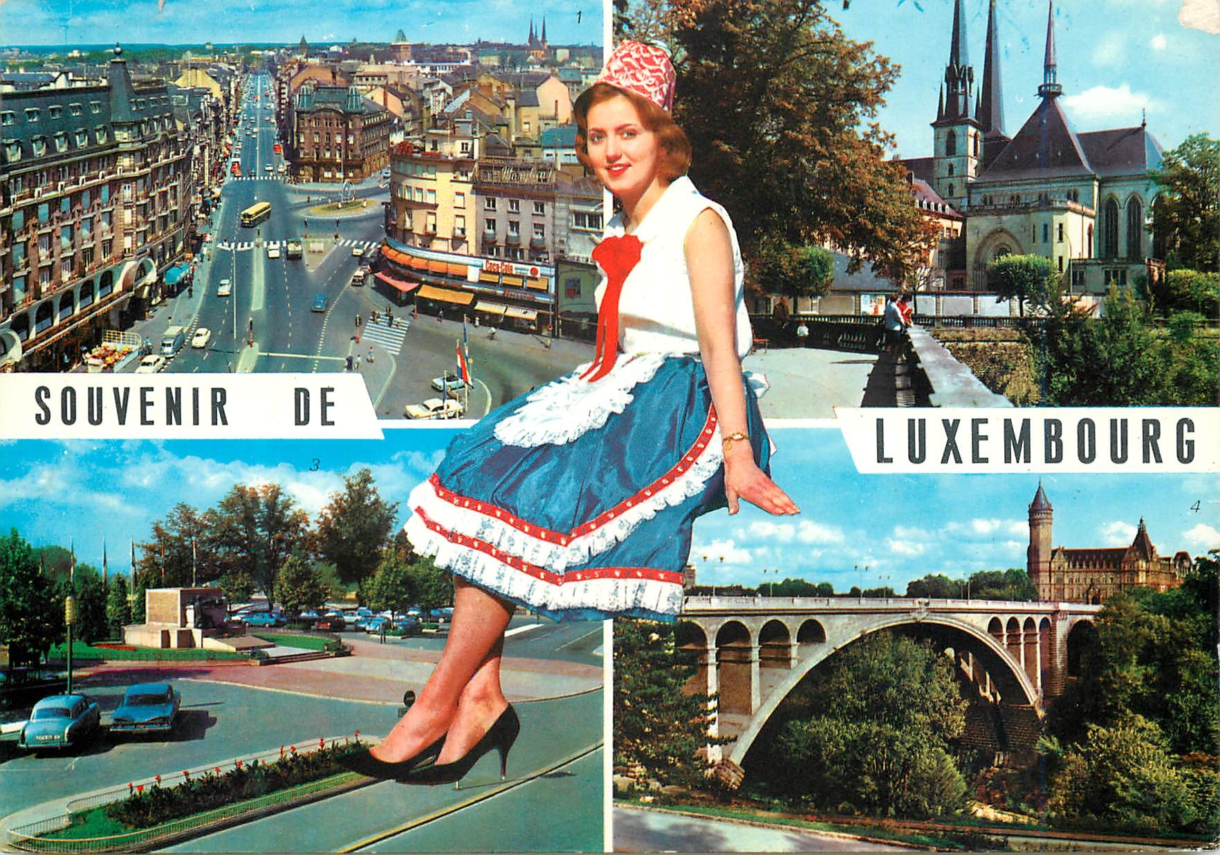CPM Luxembourg Avenue de la Liberte