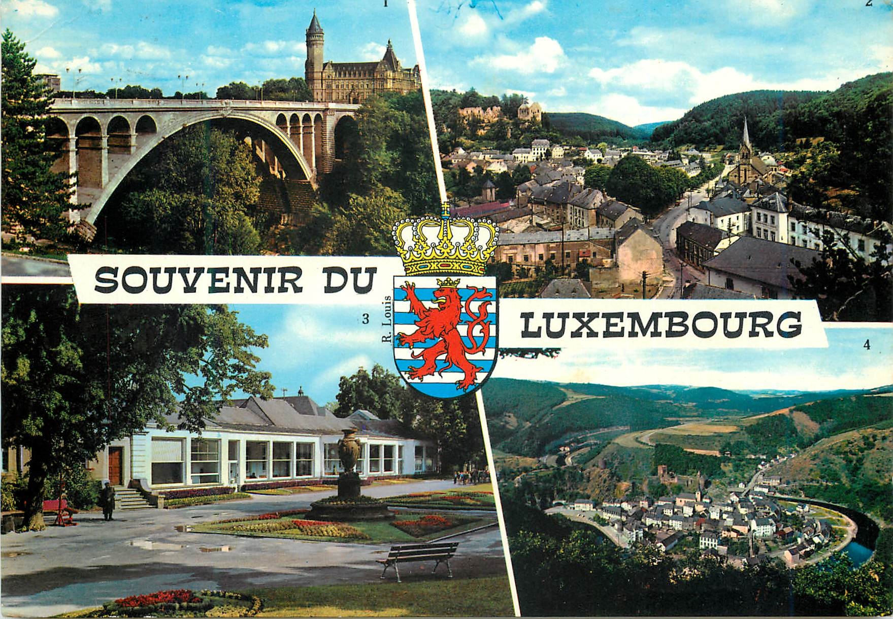 CPM Luxembourg Le Pont Adolphe