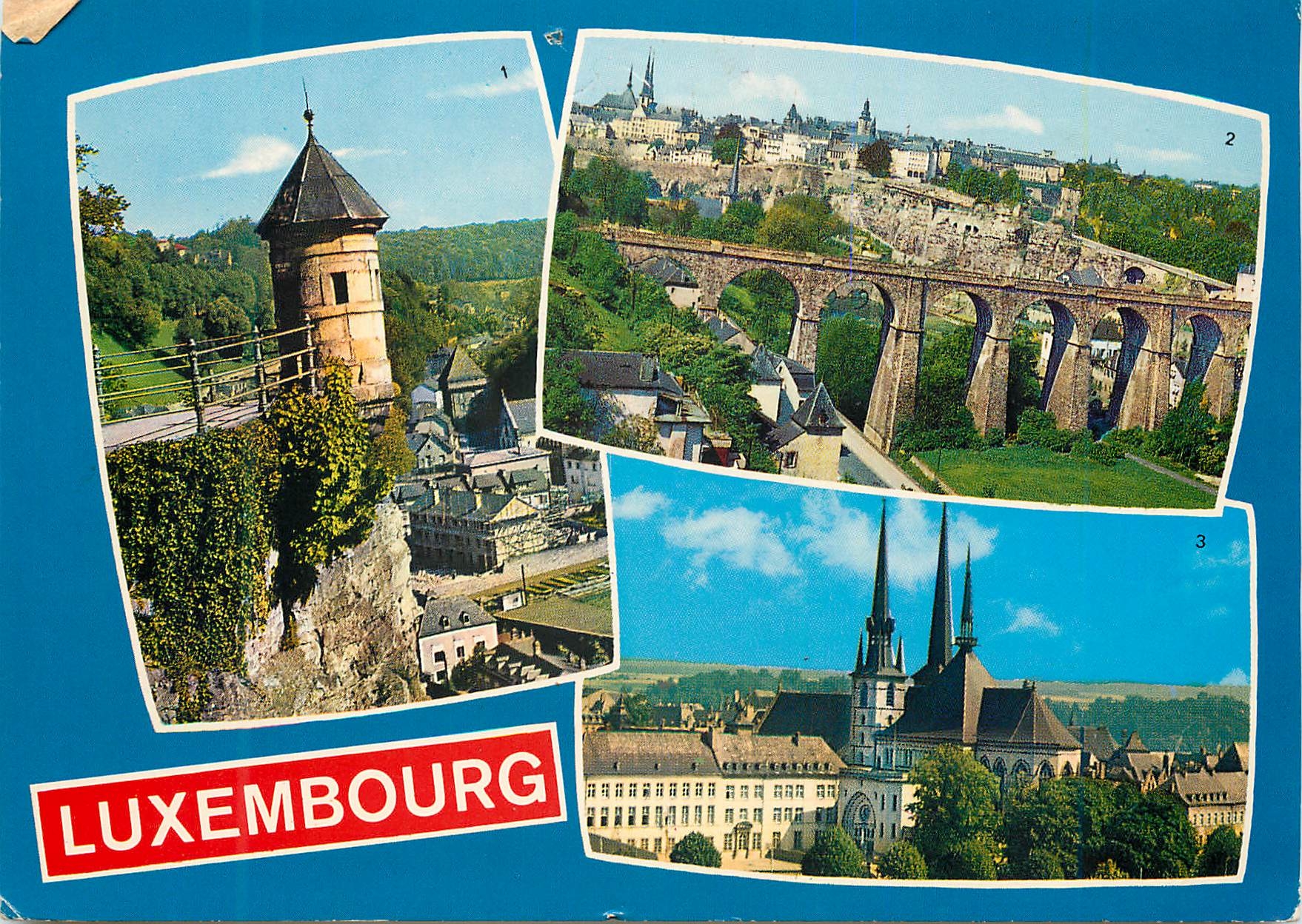 CPM Luxembourg Tourelle espagnole