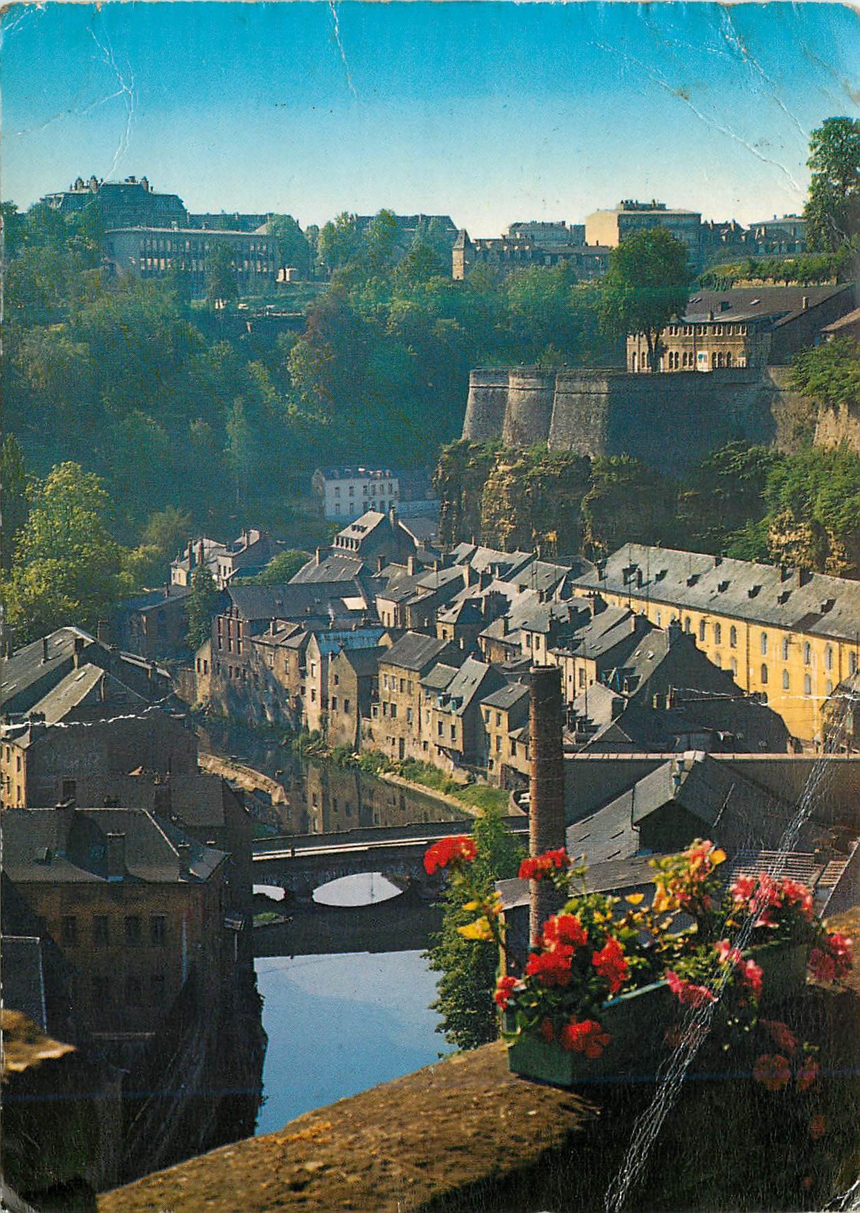 Ansicht des Bastions St. Esprit — Esch-sur-Sûre — MPK