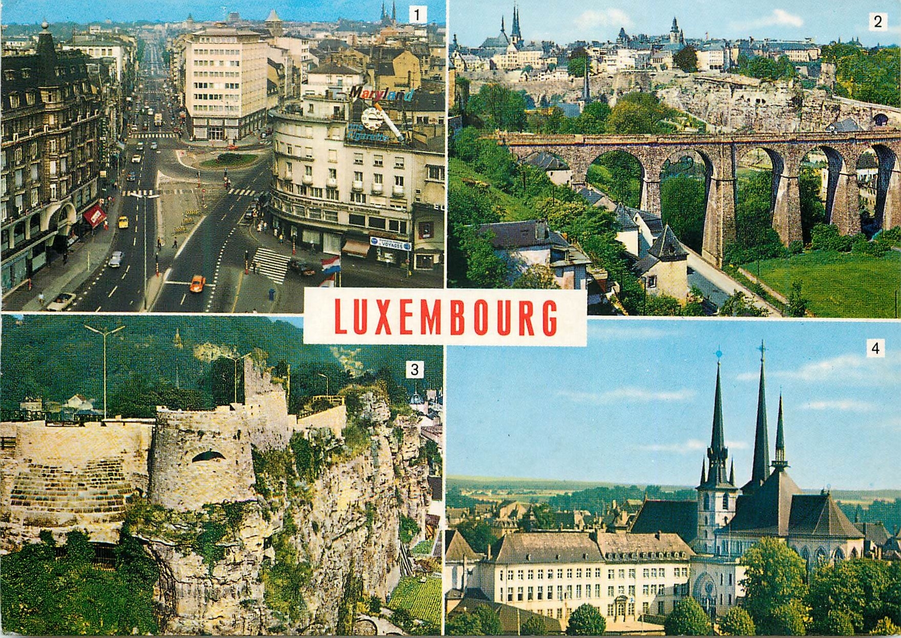 CPM Luxembourg Avenue de la Liberte